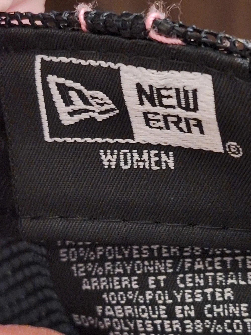 Seattle Seahawks New Era 9FORTY Women’s Pink Black Mesh Adjustable Hat NFL